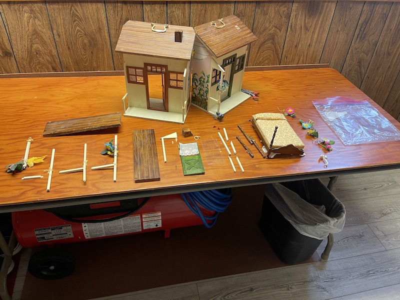 Dollhouse restoration